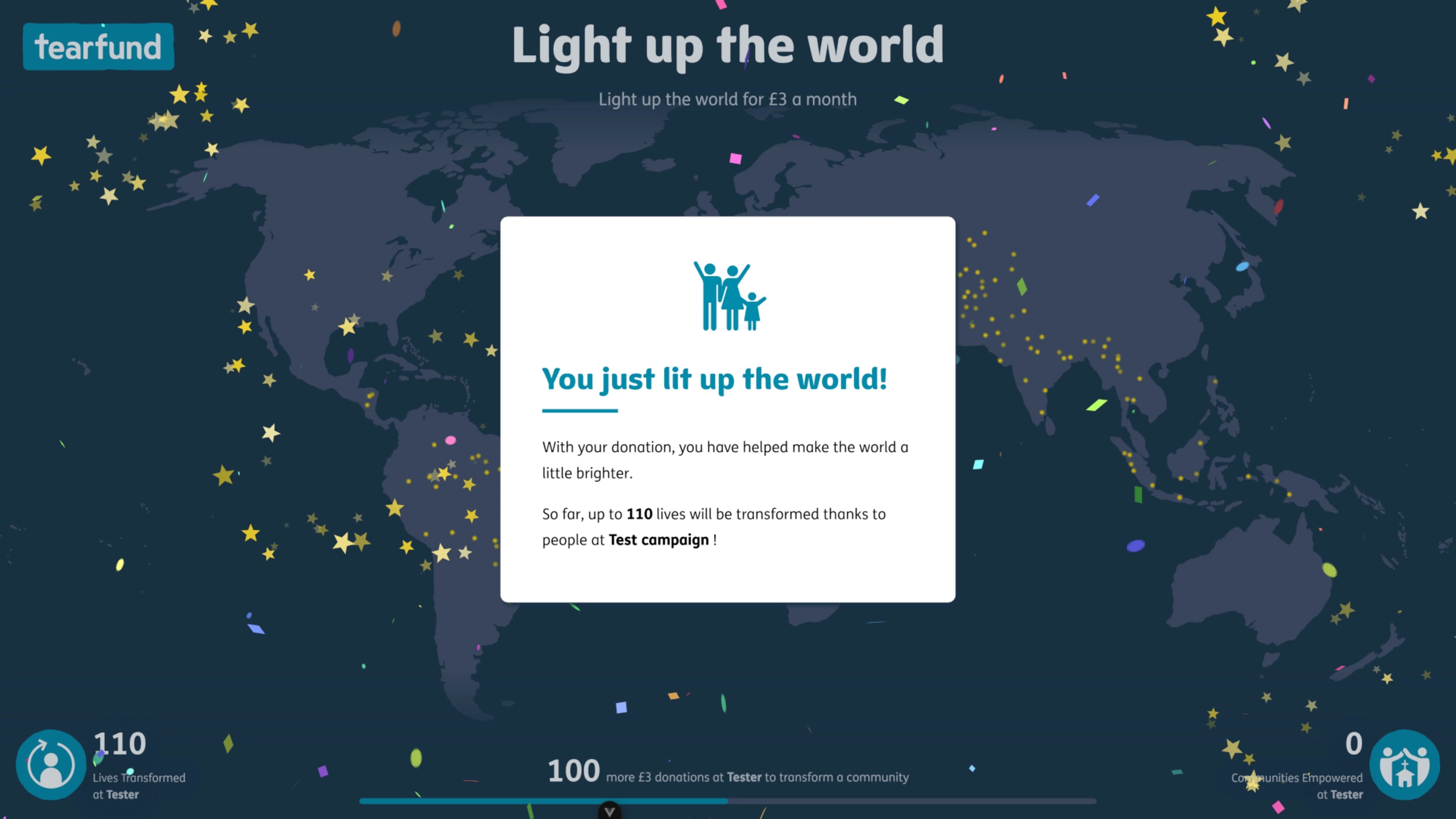 Tearfund - Light Up The World