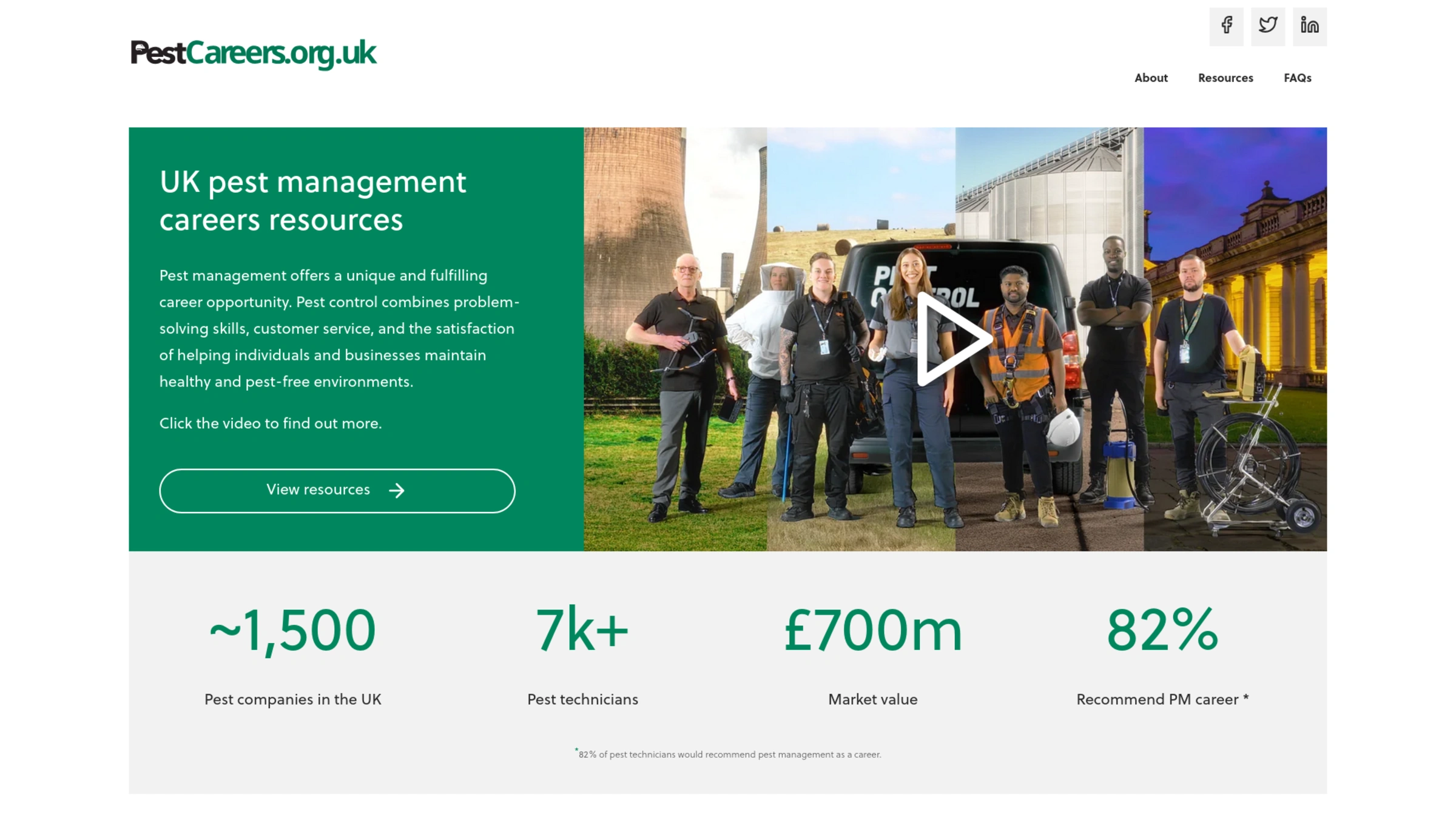 Pest control careers resource hub