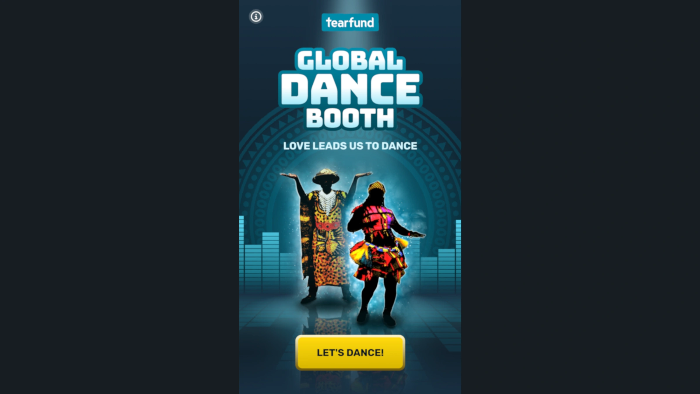 Tearfund global dance booth