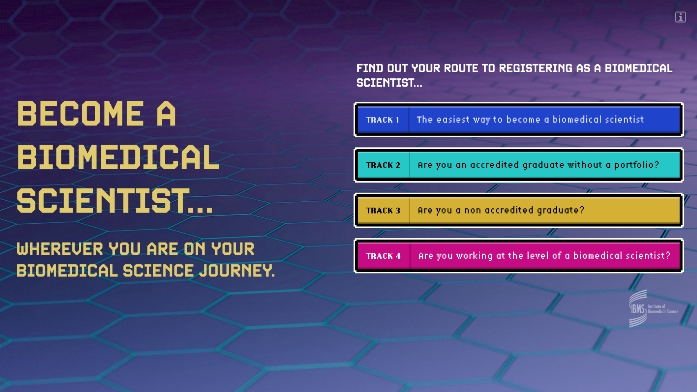 IBMS - Become a biomedical scientist