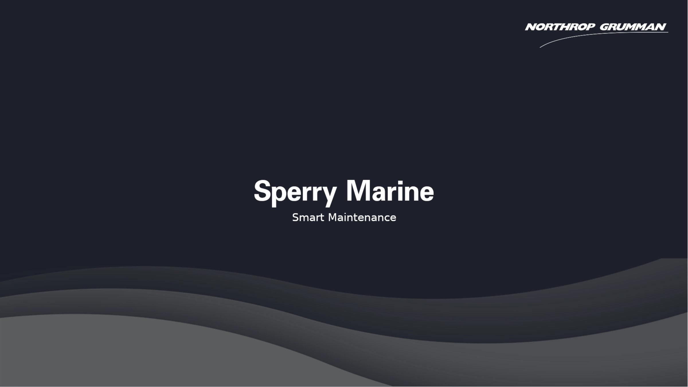 Sperry Marine - Smart maintenance